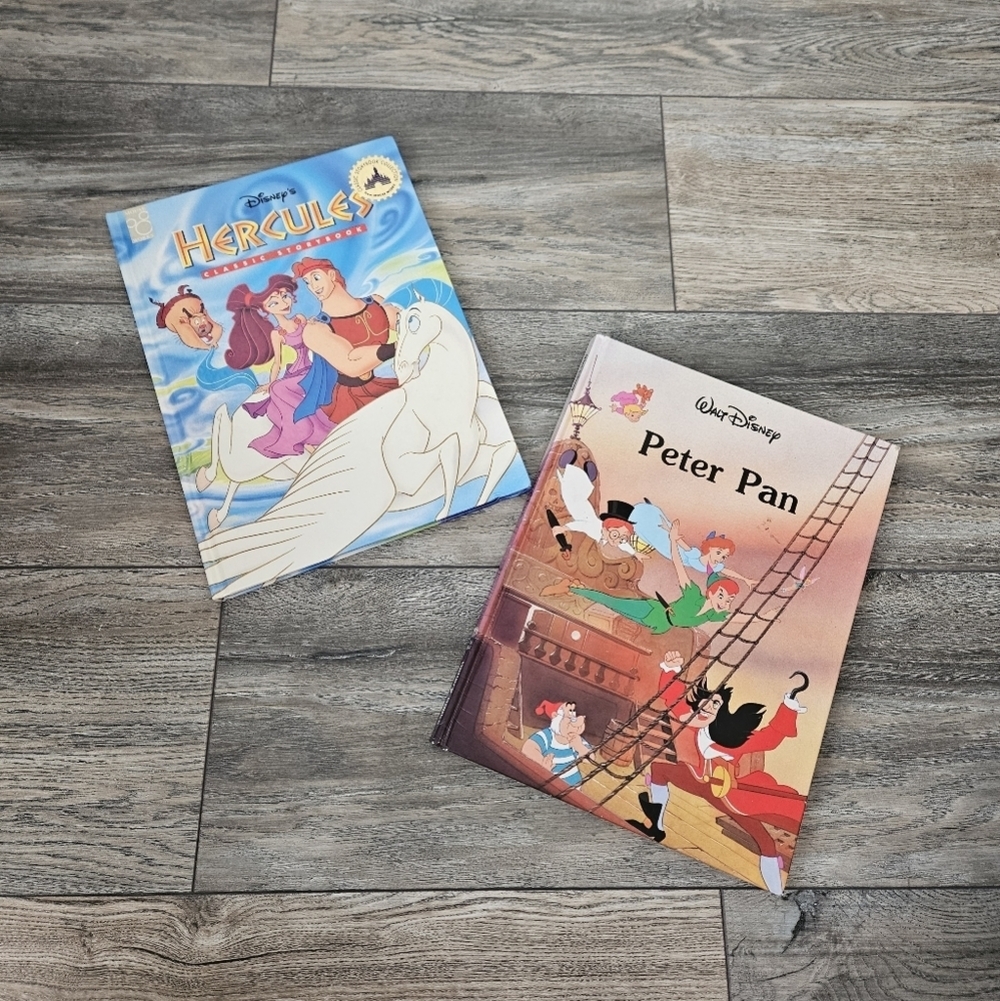 2 Disney Classics Series Books, Vintage